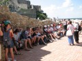 V rámci druhej časti návštevy na Slovensku (27.7. – 1.8.2008) si Francúzski mládežníci prezreli zrúcaniny hradu Devín (na snímke). Okrem toho absolvovali 3-dňový výlet pod Tatry, v rámci ktorého si prezreli Spišský hrad, Kežmarok, Biblickú školu v Martine, Štrbské pleso a vodopád Skok vo Vysokých Tatrách.